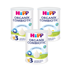 Hipp 3 Organik Combiotic Devam Sütü 350 Gr 3 Adet - Hipp