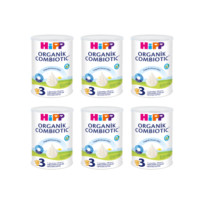 Hipp 3 Organik Combiotic Devam Sütü 6 Adet 350 Gr - 1