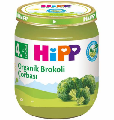 Hipp Organik Brokoli Püresi 125 gr - 1