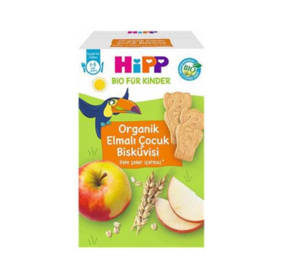 Hipp Organik Elmalı 150 gr Çocuk Bisküvisi - 1