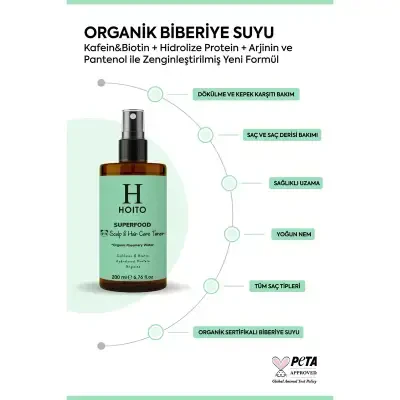 Hoito Superfood Biberiye Suyu Toniği 200 ml - 2