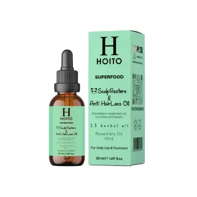 Hoito Superfood Saç Dökülmesine Karşı Bakım Yağı 50 ml - 1