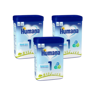Humana 1 Bebek Sütü 800 Gr 3 Adet - 1