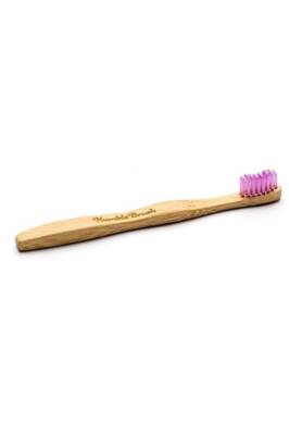 Humble Brush Doğal Yumuşak Çocuklar için Diş Fırçası - Lila - 1