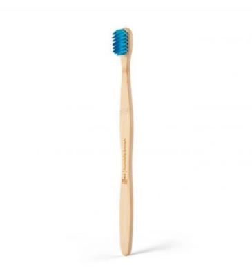 Humble Brush Ekolojik Bambu Hassas Diş Fırçası Yetişkinler İçin Mavi - 1