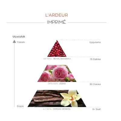 Imprime L'ardeur Edp Unisex Parfüm 100 ml - 3