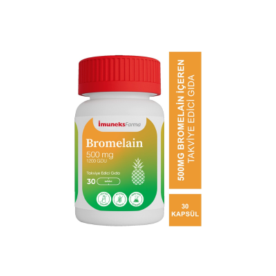 Imuneks Farma Bromelain 500 mg 30 Tablet - 2