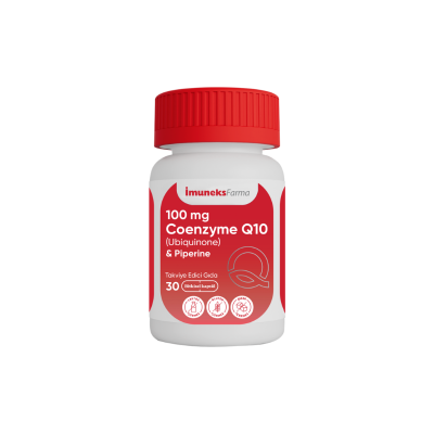 İmuneks Farma Coenzyme Q10 100 mg 30 Bitkisel Kapsül - 1