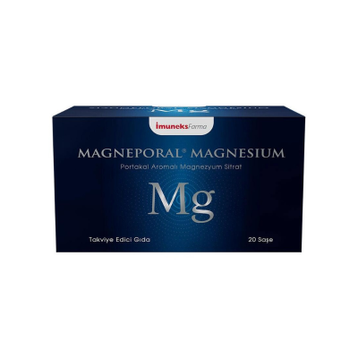 İmuneks Farma Magneporal Magnezyum 20 Saşe - 1