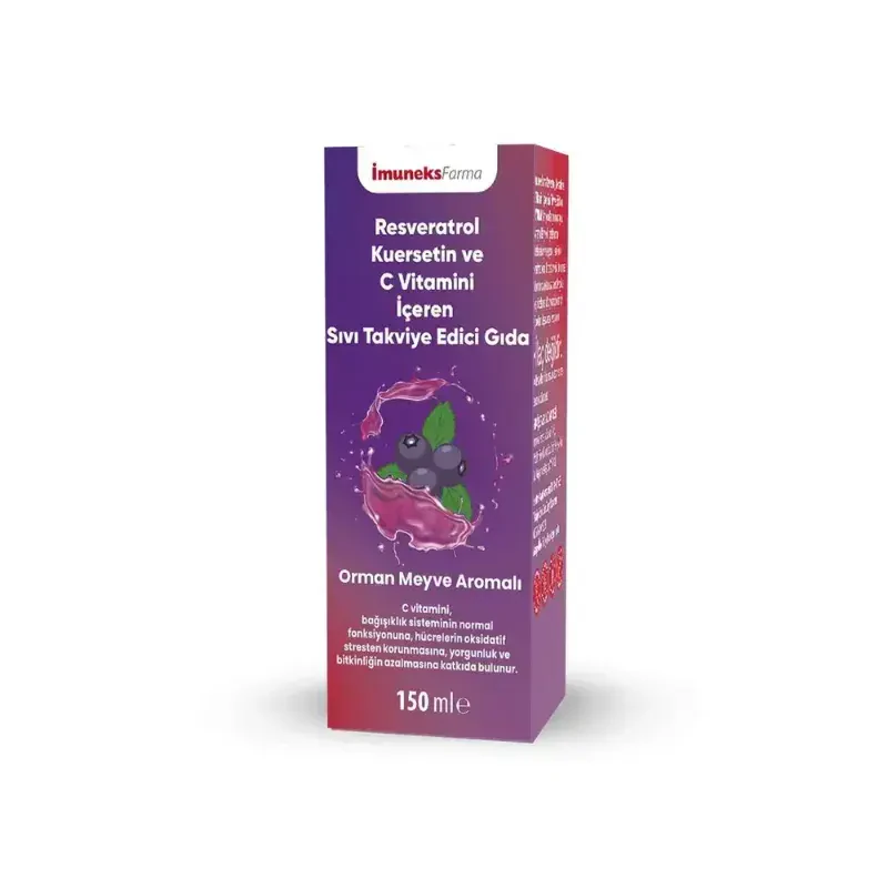 Imuneks Farma Resveratrol Şurup 150 ml -1