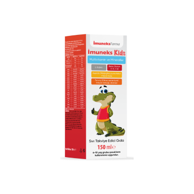 Imuneks Kids Multivitamin ve Mineraller Sıvı Takviye Edici Gıda 150 ml - 1