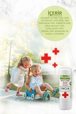 Incia %100 Doğal SOS Stick Anlık Yatıştırıcı 6 gr - 5