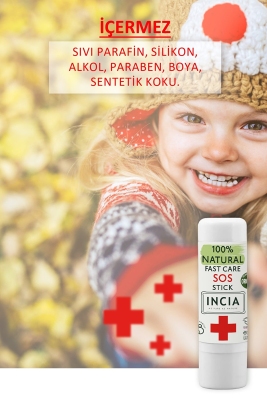 Incia %100 Doğal SOS Stick Anlık Yatıştırıcı 6 gr - 6