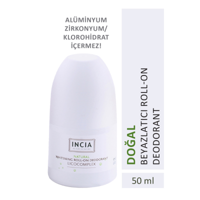 Incia Beyazlatıcı Roll On Deodorant 50 Ml - 2