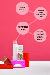Incia Doğal Çilekli Dudak Besleyici 6 gr - 6