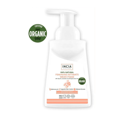 Incia Doğal İntim Yıkama Köpüğü Kadınlar İçin 200 ml - 1