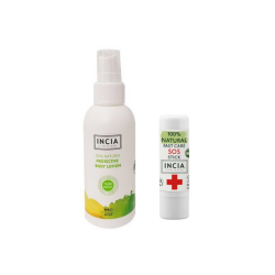 Incia Doğal Koruyucu Vücut Losyonu 100 ml + Incia SOS Stick Yatıştırıcı 6 gr - Incia