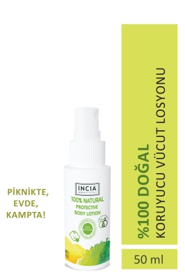 Incia Doğal Koruyucu Vücut Losyonu 50 ml - 2