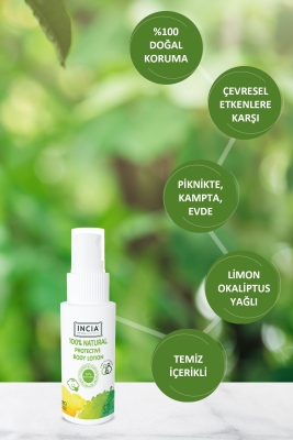 Incia Doğal Koruyucu Vücut Losyonu 50 ml - 5