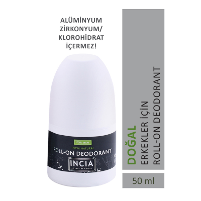 Incia Doğal Roll-On Deodorant 50 Ml - Erkekler için - 2