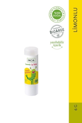 Incia Kids Lip Balm Dudak Besleyici Limon 6 gr - 3