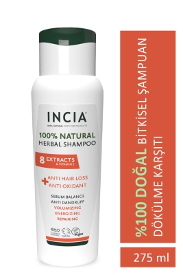 Incia Saç Dökülmesine Karşı Etkili Şampuan 275 ml - 2