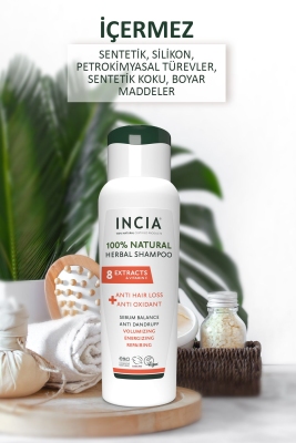 Incia Saç Dökülmesine Karşı Etkili Şampuan 275 ml - 4