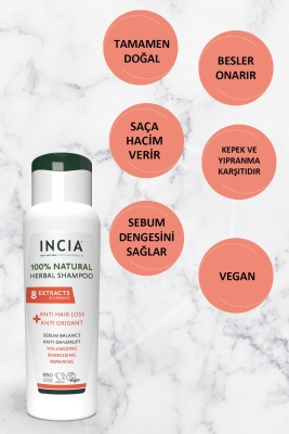 Incia Saç Dökülmesine Karşı Etkili Şampuan 275 ml - 6