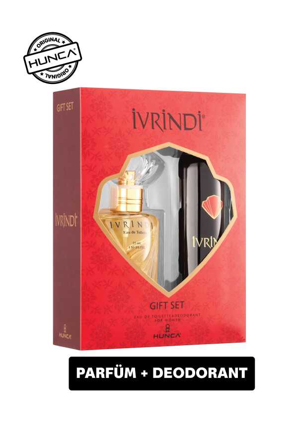 İvrindi 150 ml Deo Sprey + 55 ml Kadın Parfüm Seti -1