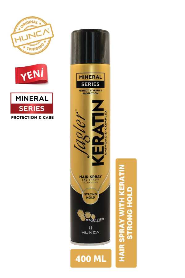 Jagler Keratin Strong Hold Saç Spreyi 400 ml -1