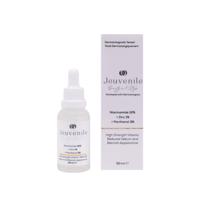 Jeuvenile Niacinamide %10 + Zinc %1 + Panthenol %3 Sebum Dengeleyici Cilt Serumu 30 ml - 1