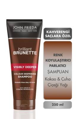John Frieda Brilliant Brunette Kahverengi Saçlar için Şampuan 250ml - 2
