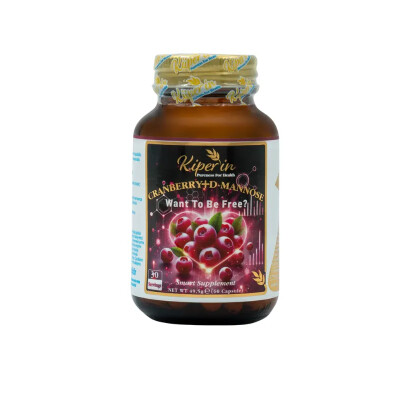Kiperin Cranberry D-Mannoz 60 Kapsül - Kiperin