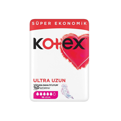 Kotex Ultra Uzun Ped 18'li - 1