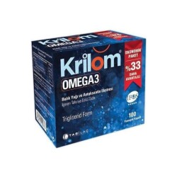 Krilom Omega 3 100 Yumuşak Kapsül - TAB İlaç