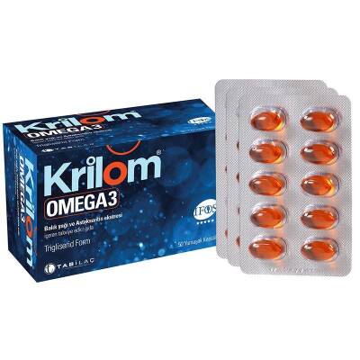Krilom Omega 3 50 Yumuşak Kapsül - 1