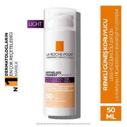 La Roche Posay Anthelios Pigment Correct SPF50+ Renkli Güneş Kremi- Light - 2