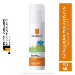 La Roche Posay Anthelios SPF 50 Bebekler İçin Güneş Koruyucu Losyon 50 ml - 4