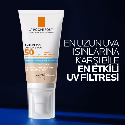 La Roche Posay Anthelios UVMune SPF50+ Nemlendirici Renkli Güneş Kremi 50 ml - 3