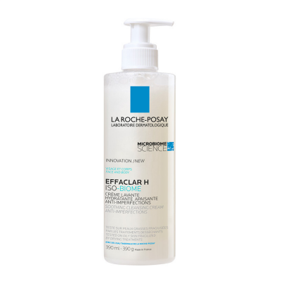 La Roche Posay Effaclar H Isobiome Lavant Temizleyici Krem 390 ml - 1