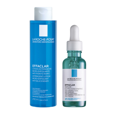 La Roche Posay Effaclar Tonik 200 ml + Peeling Etkili Serum 30 ml - 1