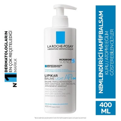 La Roche Posay Lipikar Baume Light AP + M 400 ml - 4