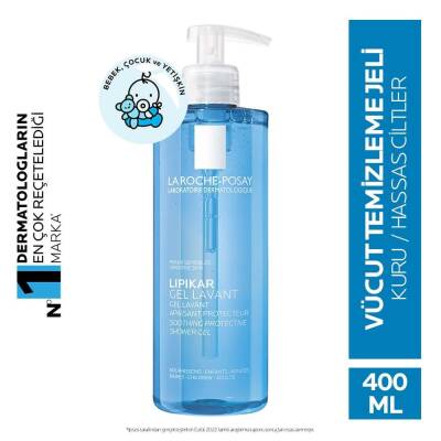 La Roche Posay Lipikar Gel Lavant 400ml - 2