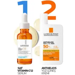 La Roche Posay Saf C Vitamini Işıltı Veren Antioksidan Serum 30 ml - 12
