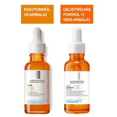 La Roche Posay Saf C Vitamini Işıltı Veren Antioksidan Serum 30 ml - 14