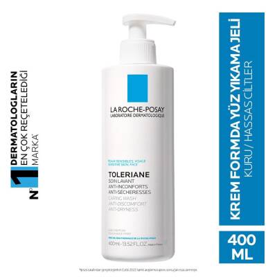 La Roche Posay Toleriane Caring Wash Temizleyici Jel 400 ml - 2