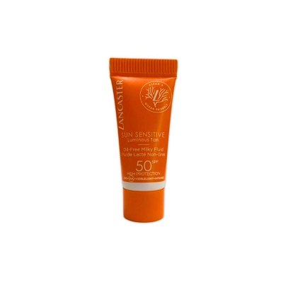 Lancaster Sun Sensitive Luminous Tan SPF50 Oil-Free Milky Fluid 3 ml Promosyon Ürün ''Tek Başına Satılmaz'' - 1