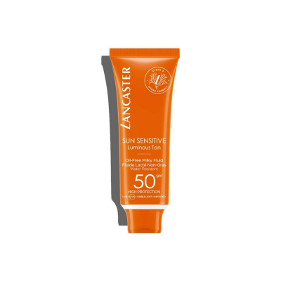 Lancaster Sun Sensitive Oil Free Milky Fluid SPF50 Güneş Koruyucu Süt 50 ml - 1