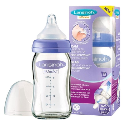 Lansinoh Natural Wave 160 Ml Cam Biberon - 6