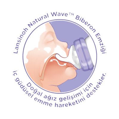 Lansinoh Natural Wave Biberon 240 ml - 9